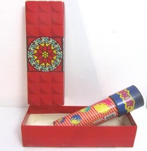 Vintage Kaleidoscope Steven Kids 1990s Twist telescope Toy Fun 1994 xmas - $9.89