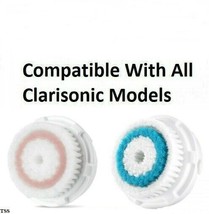 Radiance + Deep Pore Facial Brush Head Replacements Mia Aria Fits All Clarisonic - £9.46 GBP