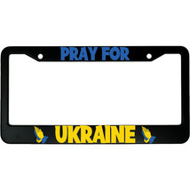 Pray For Ukraine Aluminum Car License Plate Frame - $18.95