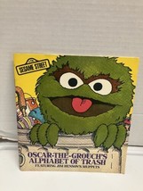 Oscar The Grouch’s Alphabet Of Trash Book 1981 Sesame Street muppets Book Only - £4.13 GBP