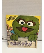 Oscar The Grouch’s Alphabet Of Trash Book 1981 Sesame Street muppets Boo... - $5.25