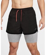 Nike Run Division. Men&#39;s 4&quot; 3-In-1 Running Shorts. Tight Lined. REG: $10... - £70.05 GBP