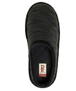 Dearfoam Women&#39;s Knit Clog Slippers Indoor/Outdoor SMALL 5-6 Black Gel I... - $23.21