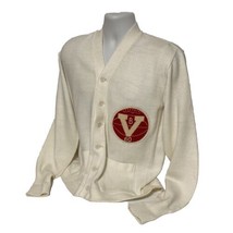 Vintage 60s Vhs High School Stingbees Basketball 1960 Varsity Letterman Sweater - £52.73 GBP
