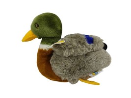 Vintage Dakin Mallard Duck Plush 1982 10 inches Stuffed Animal Toy Bird ... - $28.67