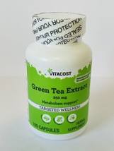 Vitacost Green Tea Extract - Weight Management - 100 Caps - mfg 04/23 Ex... - £14.95 GBP