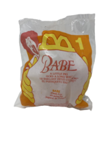 1995 McDonalds Happy Meal Toy Babe &quot;A Little Pig&quot; Plush Toy #1 - New  &amp; Sealed - £6.22 GBP