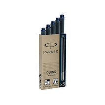 Parker Permanent Ink Cartridge (5pk) - Blue/Black - $33.43