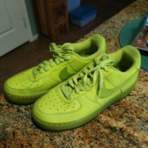 Nike Air Force 1 AF1 Volt Neon Yellow/ Green Youth 6Y Women 7.5 596728-701 - £38.87 GBP