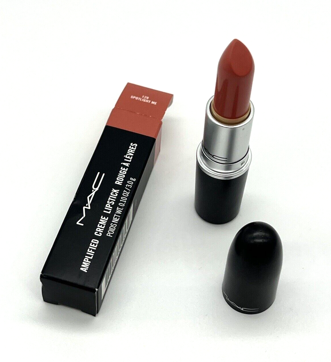 MAC Amplified Creme Lipstick ~ 129 Spotlight Me ~ Full Size 3g ~Authentic! - $24.26
