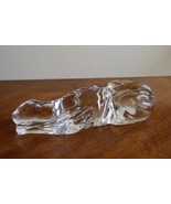Waterford Crystal Stalking Panther Jaguar Cougar Puma Big Cat Figurine S... - $1,784.21 MXN