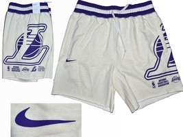 NIKE LOS ANGELES LAKERS Men&#39;s Basketball Shorts M / 33 34 US NK22 T1P - £17.64 GBP