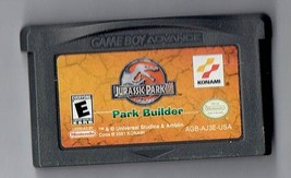 Nintendo Gameboy Advance Jurassic Park III Park Builder Game Cart only - $33.81