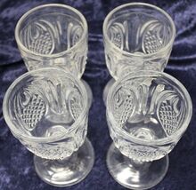 Fenton - Pineapple pattern - Water Goblet - Set of 4 - €49,78 EUR