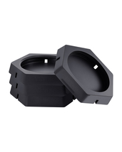 VEVOR RV Leveling Pads, 4pcs Rubber Trailer Jack Pads, Each with 5000 lb... - $81.90