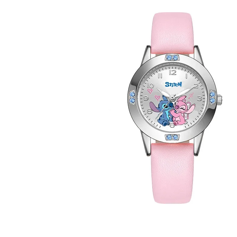 Cute Stitch Watch Cartoon Lilo Stitch Kawaii Silicone Quartz Watch Anime... - $134.19 MXN