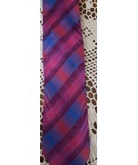 Pavone ~ 100% Silk ~ Made in Italy ~ 58&quot; Long ~ Multicolored Necktie  - $28.06 CAD
