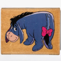 Disney Eeyore Winnie The Pooh Wood Mounted Rubber Stamp All Night Media ... - £7.68 GBP