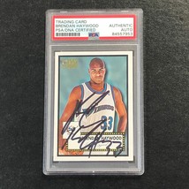 2005-06 Topps 1952 Style #90 Brendan Haywood Signed Card AUTO PSA Slabbed Wizard - £39.04 GBP