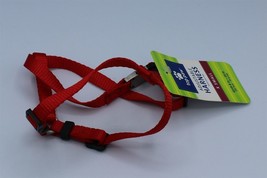 Top Paw - Adjustable Dog Harness - XSmall - 8-14 IN - Red - £7.60 GBP