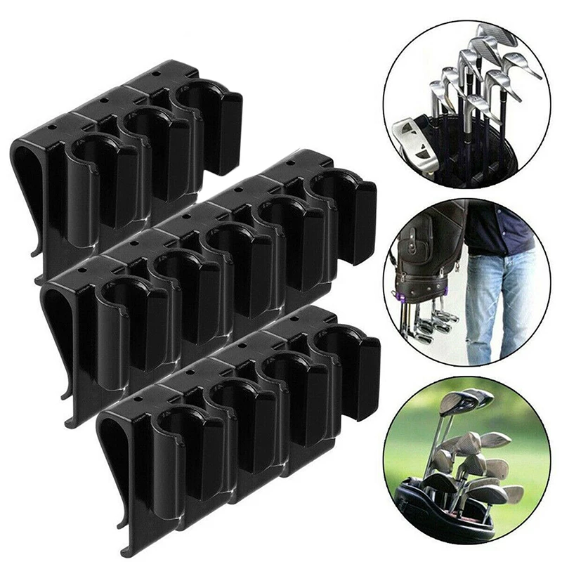 Sporting PrAum 12Pcs Golf Putter Holder Golf Bag Clip On Putter Holder Putting O - £28.77 GBP