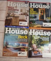 THIS OLD HOUSE Magazines Lot of Four 2006 2007 Home DIY Ideas Make Over Remodel  - £7.79 GBP