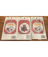 VTG New Berlin Co. Counted Cross Stitch Christmas Ornament Kits Bear Goo... - $184.53 MXN