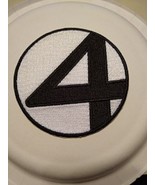 Fantastic 4 Patch~4" Round~Embroidered Applique~Marvel~Iron or Sew on - $4.36