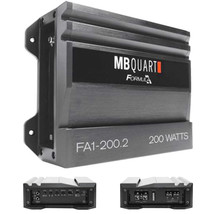 MB Quart FA1-200.2 FORMULA 200 Watt Amplifier 2 Channel Car Audio Amplifier - £132.97 GBP