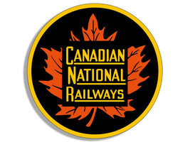 4&quot; canadian national railway system logo decal bumper sticker logo - £13.36 GBP