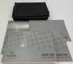 2010 Acura TSX Owners Manual Handbook Set with Case OEM C02B41026 - £26.91 GBP