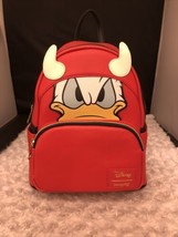 Loungefly LFWDBK1866 Donald Duck Devil Donald Cosplay Mini-Backpack - Red - £55.05 GBP