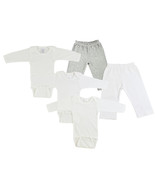 Unisex 100% Cotton Infant Long Sleeve Onezies and Track Sweatpants Large - £33.31 GBP