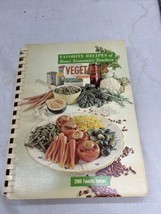 Vintage Cookbook Spiral Vegetables Including Fruits Favorite Recipe Home Econs - £32.23 GBP