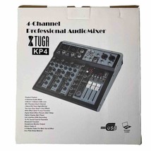 Professional Audio Mixer 4 Channel Tuga KP4 - £25.64 GBP