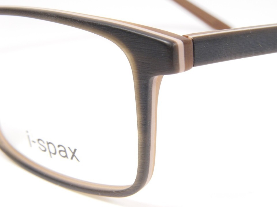 i-spax ROMEO 111W Brushed Brown UNIQUE RARE EYEGLASSES FRAME 52-17-145mm Germany Item image 4