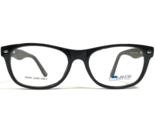Lantis Eyeglasses Frames L6018 BLK Black Rectangular Full Rim 52-17-145 - $46.53