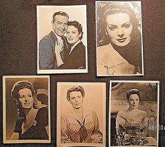 Maureen O Hara ( Rare Vintage 1940,S Candid Photo Lot) Classic Actress - $158.40