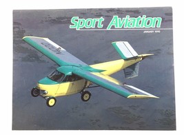 Sport Aviation Magazine January 1990 Issue Vintage Airplane  - £7.81 GBP