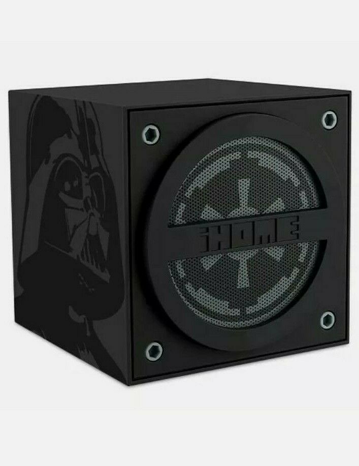 Brand New iHome Star Wars Darth Vader Wireless Rechargeable Bluetooth Speaker - $33.22