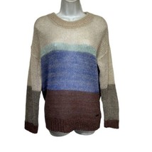 anthropologie numph open knit ombre wool blend sweater Size L - £31.65 GBP