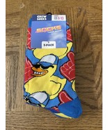 Crazy Boxer Crew Socks 3 Pack Size 6-13 - €16,10 EUR