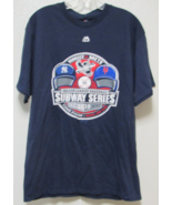 MWT MLB Majestic New York Yankees/Mets Subway Series 2015 T-Shirt Size B... - £23.69 GBP