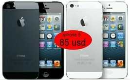 Apple I Phone 5 Original Gsm 3G Phone 16GB 32GB 64GB Rom Wifi 8MP 4.0" Ios - $79.48+
