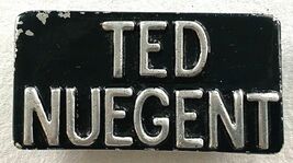 TED NUEGENT Belt Buckle-Vintage Rock n' Roll Memorabilia - $37.49