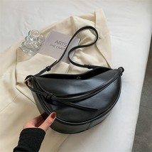 2022 New Vintage Saddle Bag Small PU Leather Shoulder Crossbody Bag For Women Br - £43.51 GBP