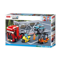 Sluban Town Car Transporter Blocks 542pcs - £62.70 GBP