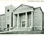Vtg Postcard Hillsboro Illinois IL First Prebyterian Church CT Photo Fin... - $3.33