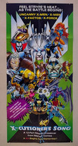 Vintage 1992 X-Men promo poster 1:Wolverine,Gambit,Rogue,X-Factor,X-Force,Marvel - £32.70 GBP