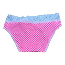 Jenni by Jennifer Moore Womens Bikini Color Pink Gingham Size X-Small - £11.62 GBP
